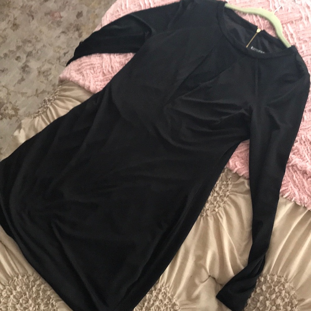 Black cocktail dress